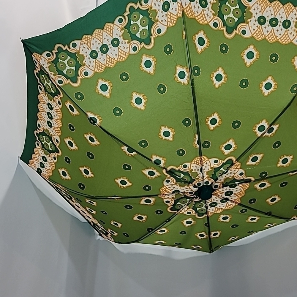 RARE* Vintage* KNIRPS Printed Leather Pouch Case 35" umbrella